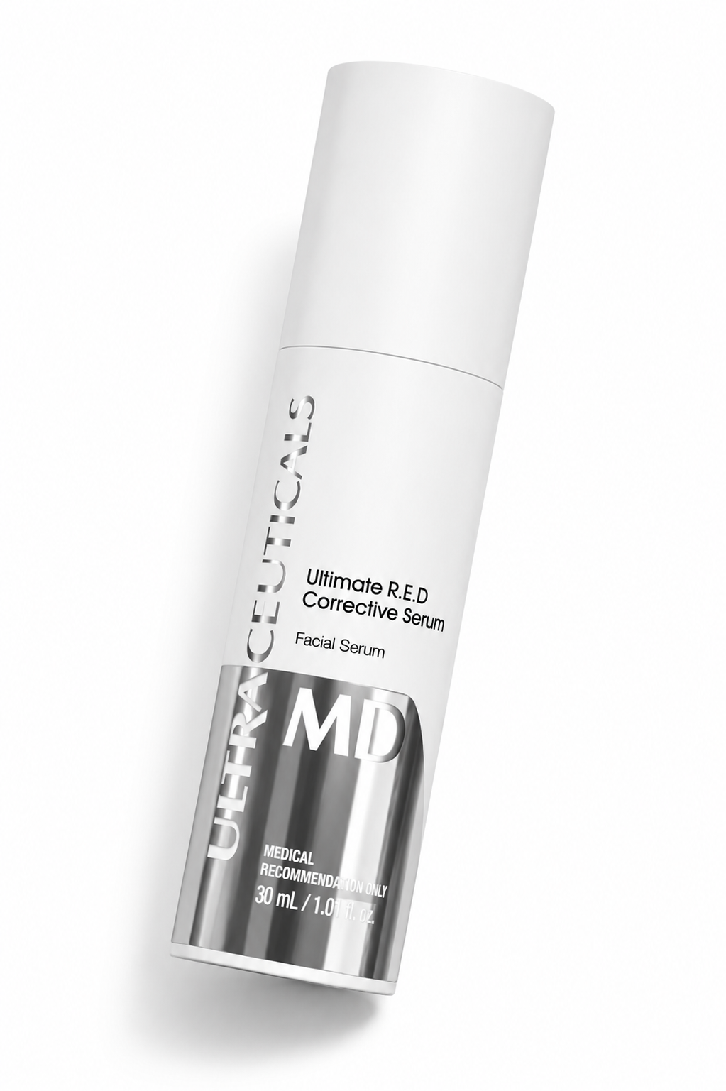 Angled view of Ultraceuticals MD Ultimate R.E.D. Corrective Serum