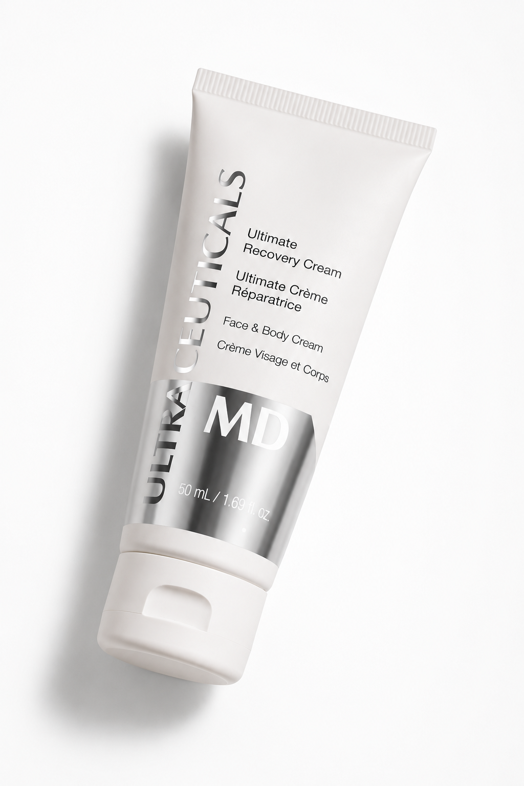 Angled view of Ultraceuticals MD Ultimate Recovery Cream