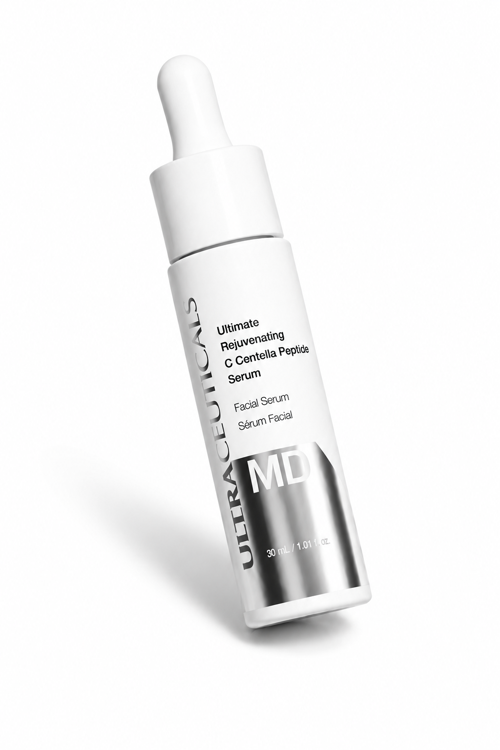 Angled view of Ultraceuticals MD Ultimate Rejuvenating C Centella Peptide Serum