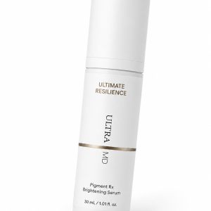 Angled view of Ultraceuticals Ultimate MD Pigment Rx Brightening Serum 30ml bottle